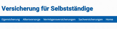 Versicherung für Selbstständige